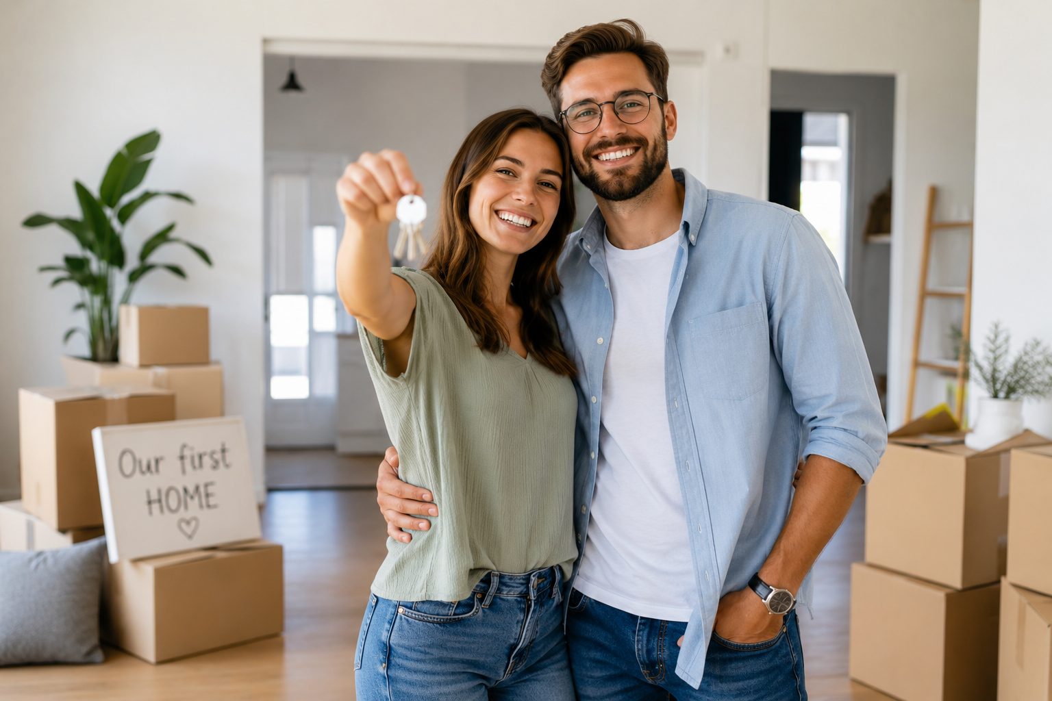 New home couple